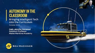 Sea Machines Webinar Series: Autonomy in the Classroom