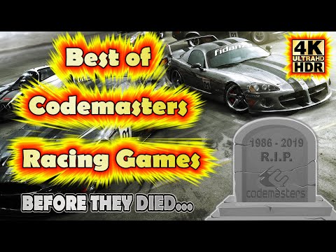 Best of Codemasters Racing Games, BEFORE THEY DIED - RIP: 1986-2019