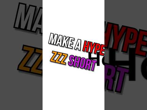 How to make a Hype ZZZ Short! Zenless Zone Zero