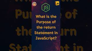 What is the Purpose of the return Statement in JavaScript?    #coding #shorts #javascript