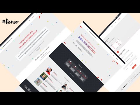 Demo—Multiple Pages Website using HTML CSS & Bootstrap 4 | Responsive (No JS Used)