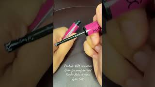 New NYX viral lipstick in shade of Make it work. #nyxcosmetics #viralips #transferproofmakeup #nyx