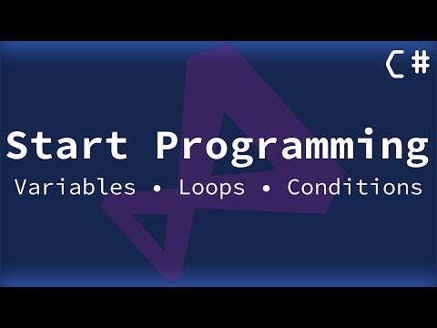 Start with Programming | Variables, Loops and Conditions in C#