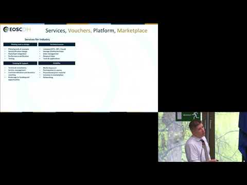EOSC Digital Innovation Hub - Lighting Talk - EC DIH WG (Brussels, April 2019)