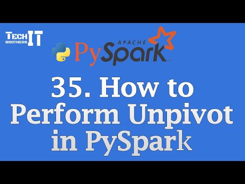 How to Perform Unpivot in PySpark  | Convert Columns to Rows Easily #pysparktutorial #pyspark