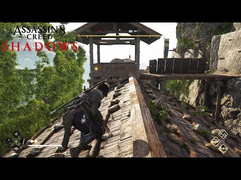 Assassin's Creed Shadows Gameplay - Camp Infiltrating & Combat (AC Shadows Gameplay)