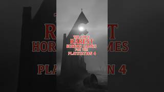 The Top 5 Rarest Horror Games for the PlayStation 4
