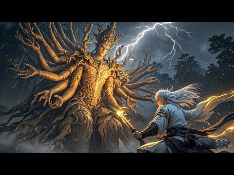 The scene is shocking! The white-haired immortal god fights the thousand-year-old Guanyin Tree Demon