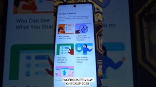 FACEBOOK PRIVACY CHECKUP 2025