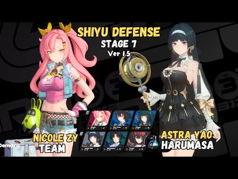 Shiyu Defense Zhu Yuan  Harumasa Astra Yao Stage 7 | Zenless Zone Zero v1.5