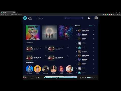 Music Player App || Coding Ninjas ||