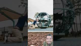 Play a merry-go-round #cute #funny #baby #park #swing #afvfam #dadjoke #playground #epic