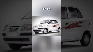 The Evolution of Hyundai Santro (1998~2022) #shorts