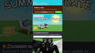 NEW CODES SUMMER SEASON UPDATE! 🌱 GROW A GARDEN