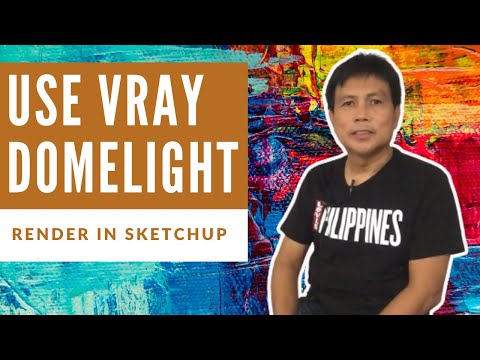 Vray Tutorial: How To Use Vray Domelight In Sketchup