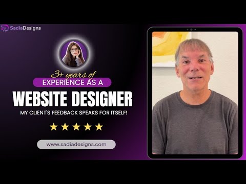 Client Review of Years of Experience in Website Design!