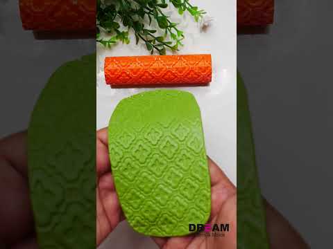 Texture roller #diy #clayart #craftshorts #handmadeindia #polymerclayindia #fevicrylmouldit #roopamc