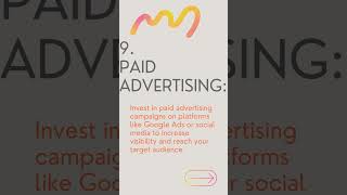 Paid Advertising:  #googleads #paidsearch