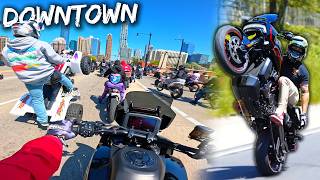 Battling Chicago Traffic on My BRAND NEW Pan America ST!