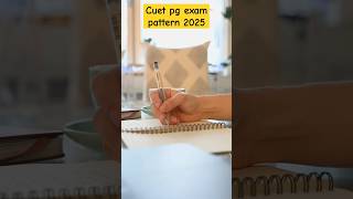 CUET PG 2025 Exam Pattern Highlights #cuetpg #cuetpgexamination #cuetpg2025
