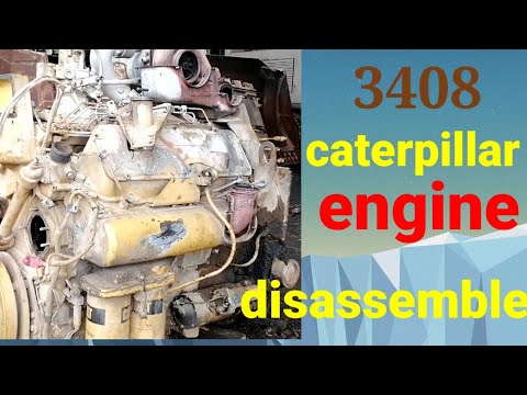 3408 cat. engine disassemble