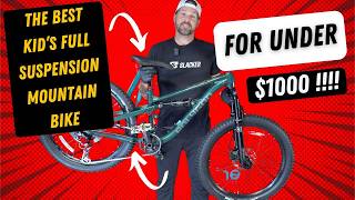 The Best Kids Full Suspension Mountain Bike for Under $1000 - 2025 Polygon Siskiu D24 Evo