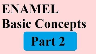 Enamel: Part 2 BASICS