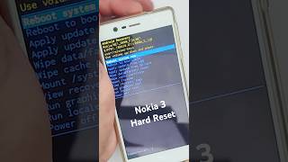 Nokia 3 hard reset | Factory reset nokia 3 2024 #hardreset #nokia #nokia4
