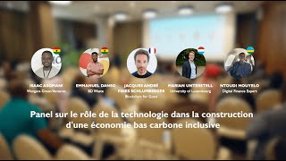 L’innovation technologique au service de l'action climatique - Panel 2