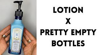 Turning a GIN BOTTLE into LOTION Container #shorts
