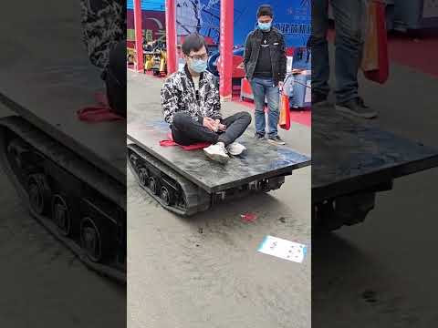 # crawler transport vehicle #all terrain crawler transport vehicle #electric moving 142#履帶搬運車#全地形履帶運