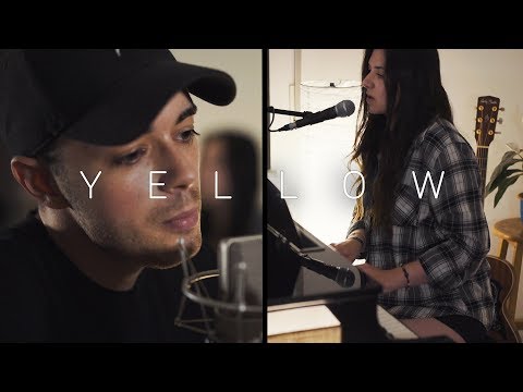 Coldplay - Yellow (Acoustic Cover by Dave Winkler & Hannah Truckenmüller)