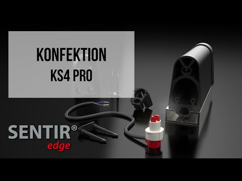 Wie Konfektioniert man eine SENTIR edge Sicherheitskontaktleiste | KS4 PRO
