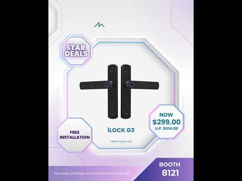 Smart Security Starts Here! Up to 80% OFF & FREE Installation from Biosystem✨