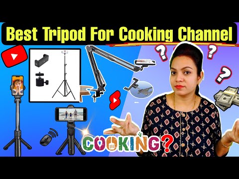 ✅Cooking Channel Best Tripods For Beginners | Best Tripods For YouTube Videos | Tripod Reviews