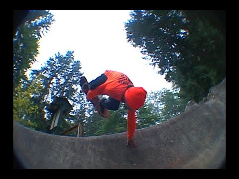 Skating Ditches In A National State Park