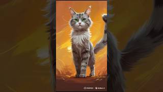 cat imagines being a hero #cat #herocat #cute #animalshorts #shorts