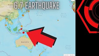 Large Earthquake 6.7 EQ in the Indonesia Region. Sunday Night