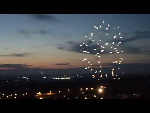 4th of July Fireworks From Rooftop