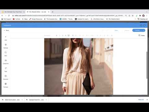 FIT FM 109 Video - Build Your Research and Reference Pages with Wix