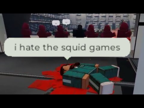 I tried Roblox Squid Games (it was bad)