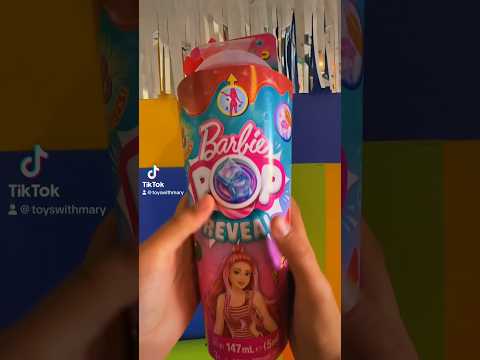 Barbie POP Reveal💄 #barbiepop #barbiereveal #unboxingtoys #asmrtoys #oddlysatisfying #barbie #dolls