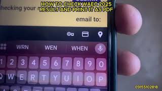 WAEC 2025 Result Is Out! Check & Print Your WAEC Result on Phone yourself| Buy WAEC Scratch Card