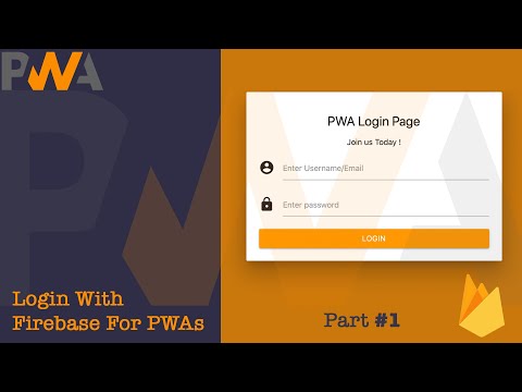 How to login with firebase for PWAs