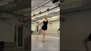 solid triple 👍 || #balletdance #ballet #dance #tiktok #shorts #youtubeshorts #fanpage #fan