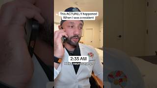 Yep, this happened. #medical #medtok #healthcareworker #resident #consult #neurosurgery #emergency