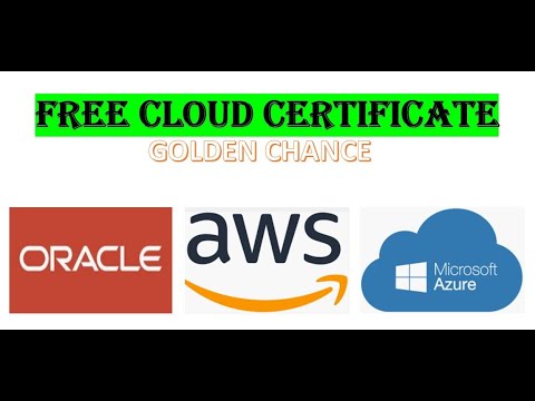 Free cloud certificate | Pearson | Free cloud course | Oracle certificates are free