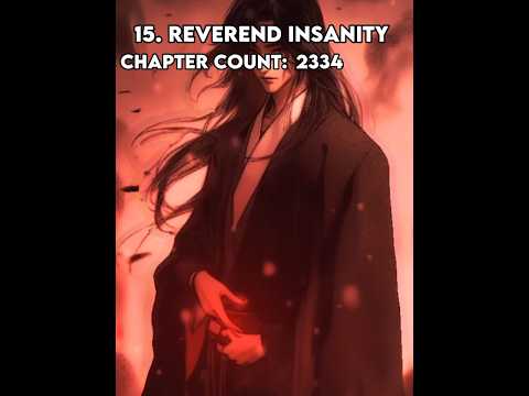 Top 15 webnovels with most chapter count | Reverend Insanity | Lord of the mysteries #edit