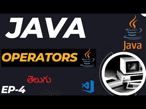 Java Tutorials For Beginners 2023 ||  operators in java || Ep-4 || #coding #javatutorial #operator