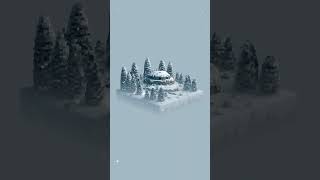 Snow Bunker #videogame #videogames #art #3dmodel #voxelart